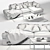 BoConcept Cenova: Versatile Sofa Set 3D model small image 3