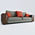 Contemporary Sofa Design 3D model small image 1