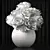 Elegant Lisianthus Centerpiece 3D model small image 3