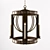 Aged Iron Kate Pendant Light 3D model small image 1