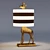Emily & Meritt Giraffe Table Lamp 3D model small image 2
