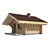 Cozy Log Cabin Sauna 3D model small image 2