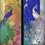 Vibrant Peacock Stained Glass 3D model small image 3