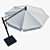 Sun Shade Patio Umbrella 3D model small image 2