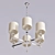 Elegant Inessa Chandelier: D52cm H67cm 3D model small image 2