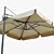 Sleek Outdoor Shade Solution 3D model small image 2