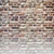 Brick Corner Wall 3D model small image 2