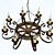 Taverna Hanging Chandelier - Elegant Illumination 3D model small image 3