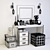 Elegant Vanity Set: Gorgeous Dressing Table Ensemble 3D model small image 3