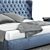 Bolzan Selene XL: Luxurious Dream Bed 3D model small image 3