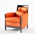 Giorgetti New Gallery Chair 3D model small image 2