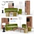 India Mahdavi Collection: Chic & Sleek Furniture 3D model small image 1