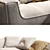 Noe: Stylish and Sleek Sofa 3D model small image 2