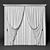 Elegant Classic Curtains 3D model small image 2