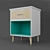 Scandi Chic Cabinet 3D model small image 1