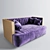 Promemoria Boccaccio Sofa: Elegant and Comfortable 3D model small image 2