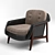 
"Stylish Stella Armchair by Espasso 3D model small image 1