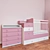 Enchanting Fairy Kids Furniture 3D model small image 2