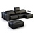 CINEAK Gramercy Modular Furniture Set 3D model small image 3