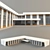 Innovative Learning Space: Modern School Building 3D model small image 1