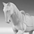 Elegant Handcrafted Horse Sculptures 3D model small image 2