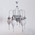 Title: Mystic Aladdin Chandelier 3D model small image 3