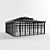 Sleek Glass Home 3D model small image 1