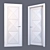 Custom-made Wooden Door 3D model small image 2