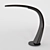 Sleek Steel LED Table Lamp 3D model small image 1