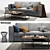 BoConcept Cenova: Versatile and Stylish Sofa 3D model small image 1