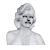 Elegant Marilyn Monroe Porcelain Sculpture 3D model small image 2