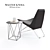 Sleek and Stylish MYchair 3D model small image 2