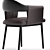 Elegant Trussardi Casa Chair 3D model small image 2