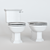 Italian Etoile WC - Stylish and Compact 3D model small image 2