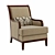 Heckman Lodi 3665: Stylish and Spacious Armchair 3D model small image 1