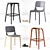 Ton Chair Leaf: Elegant and Sustainable Seating 3D model small image 1