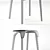 Ton Chair Leaf: Elegant and Sustainable Seating 3D model small image 3