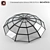 Schuco Dome Segment: Stylish Glass Elegance 3D model small image 1