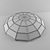 Schuco Dome Segment: Stylish Glass Elegance 3D model small image 2