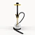 WOOKAH Crystal Hookah 3D model small image 1