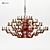 Exquisite Mercury Chandelier - Illuminate Your Space! 3D model small image 1