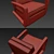 Bark Armchair: Modern Design Comfort 3D model small image 3