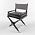 Masterpiece Luxury Chair 3D model small image 1