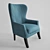 Modern Comfort: KARE VEGAS Chair 3D model small image 1