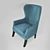 Modern Comfort: KARE VEGAS Chair 3D model small image 3