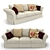 Elegant Divanidea Prezident Sofa 3D model small image 1