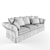 Elegant Divanidea Prezident Sofa 3D model small image 2