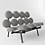 Vitra Marshmallow Sofa: Iconic Design 3D model small image 1