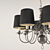 Elegant Flemish Chandelier: FL2358P 3D model small image 2