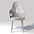 DORA 50011 Giorgetti Armchair: Stylish, Elegant, and Comfortable 3D model small image 2